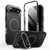 Supcase IBLSN Ares Flip Mag MagSafe Etui do iPhone Air Osłona Aparatu Czarne